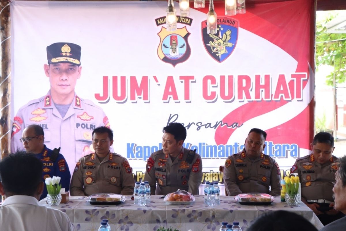 Giliran warga Tarakan disapa Kapolda Kaltara via "Jumat Curhat"