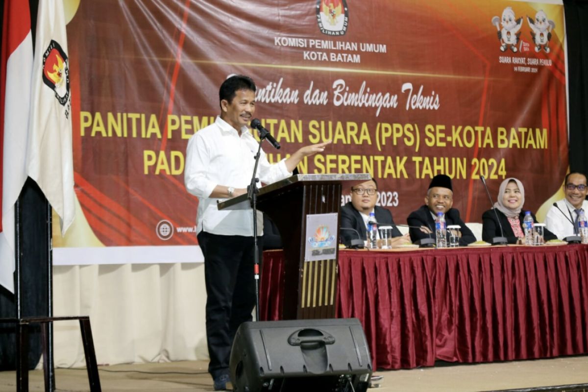 Wali Kota Batam Muhammad Rudi ajak masyarakat sukseskan Pemilu 2024