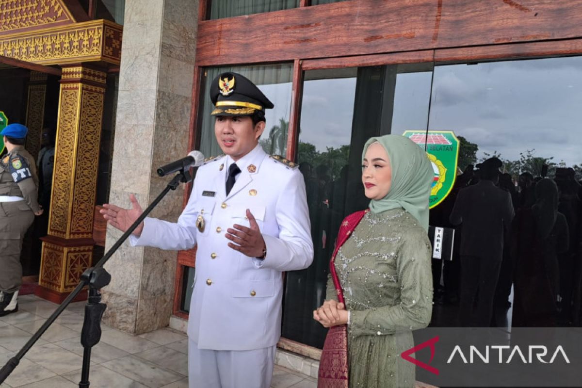 Gubernur Sumsel lantik Kaffah jadi Plt Bupati Muara Enim