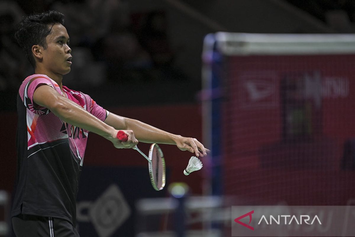 Ginting lolos final Singapore Open 2023