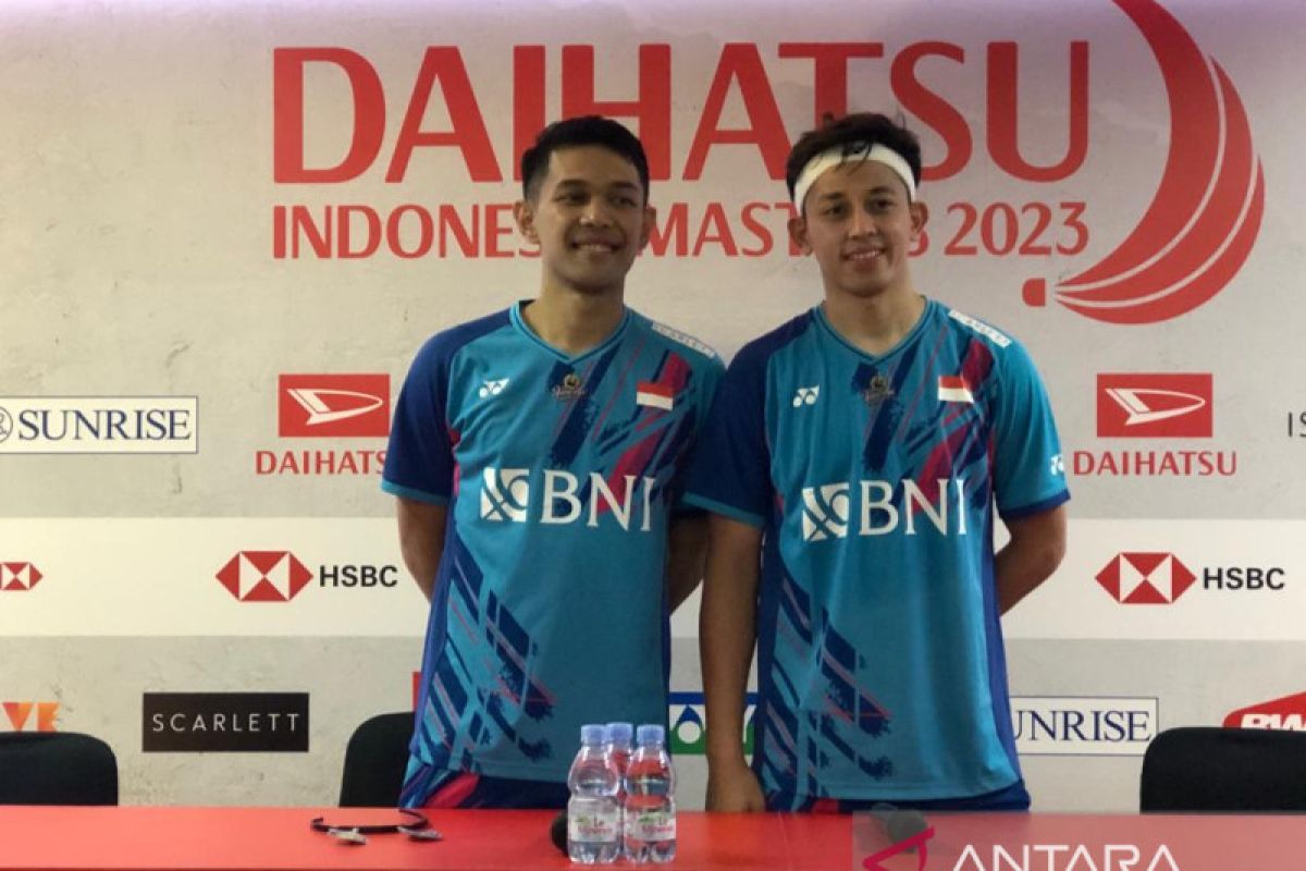 Hasil Indonesia Masters 2023: Fajar/Rian main tanpa beban ladeni Chang/Po