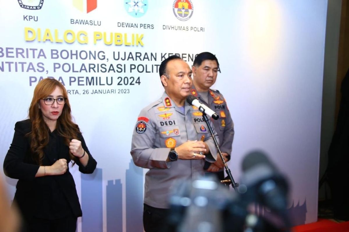 Apresiasi masyarakat, Humas Polri gelar Dialog Publik Jelang Pemilu 2024