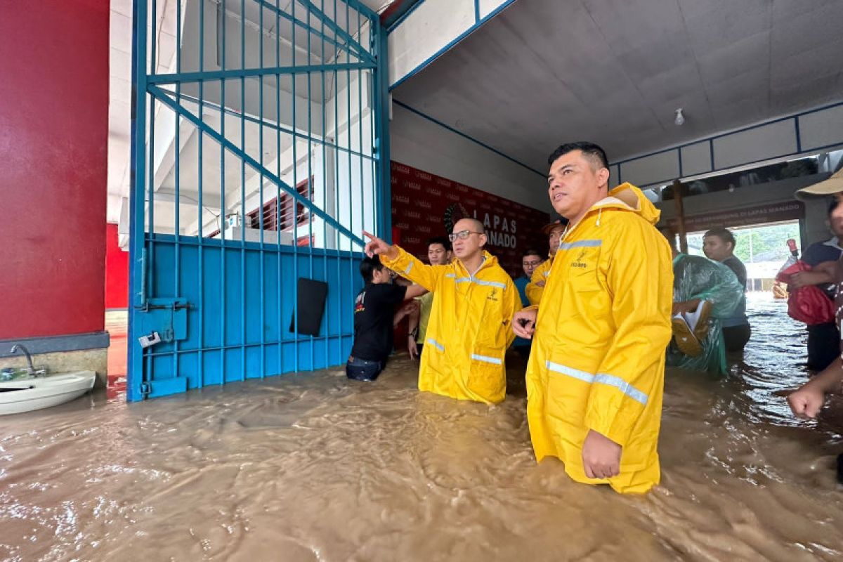 Lapas Manado Sulut terendam banjir