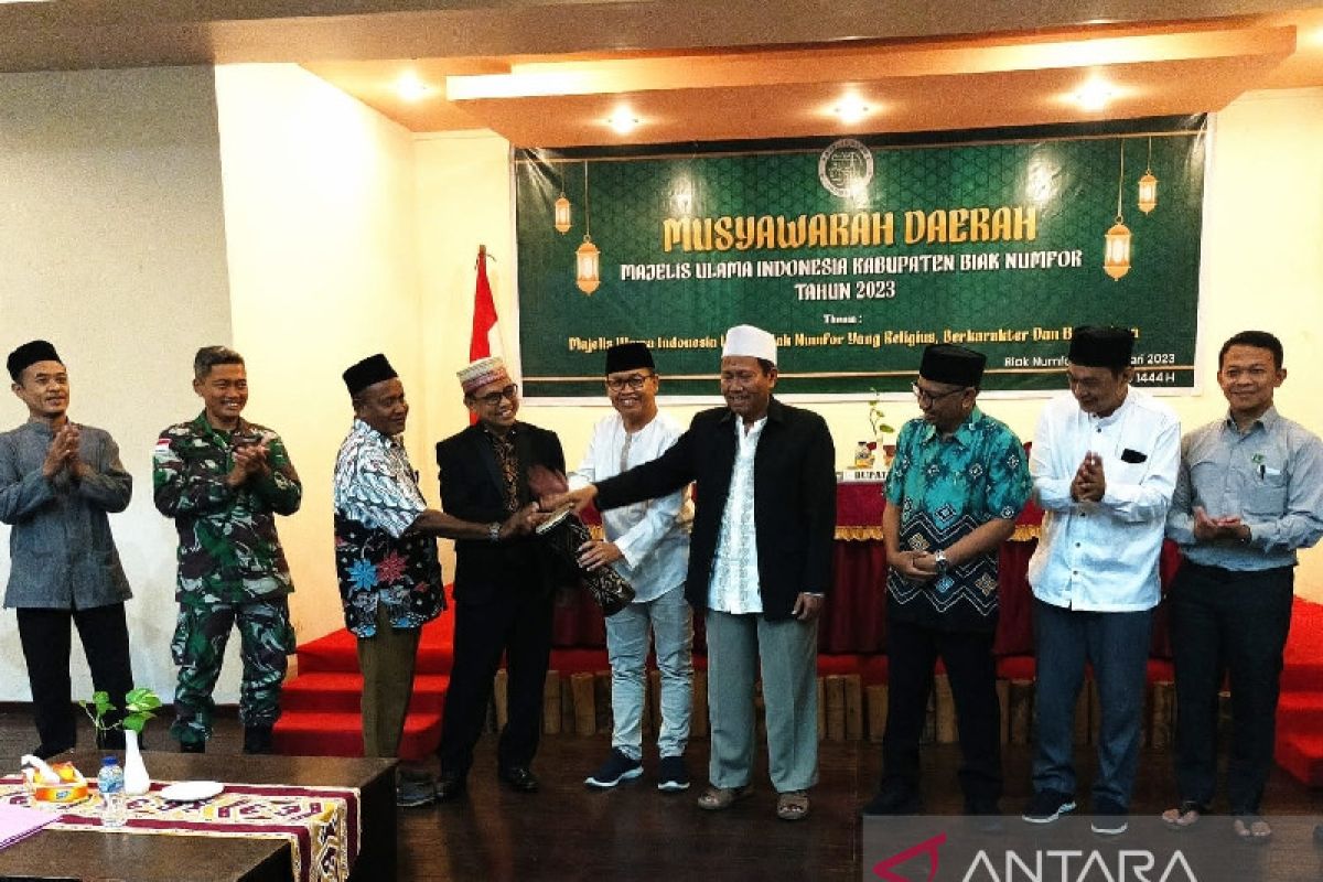 Wakil Bupati Biak Numfor buka Musda V MUI