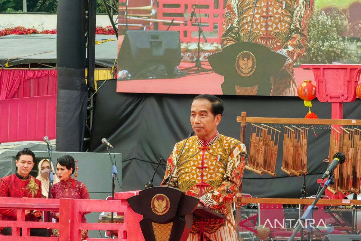 Jokowi: Gotong royong selamatkan Indonesia dari dampak pandemi