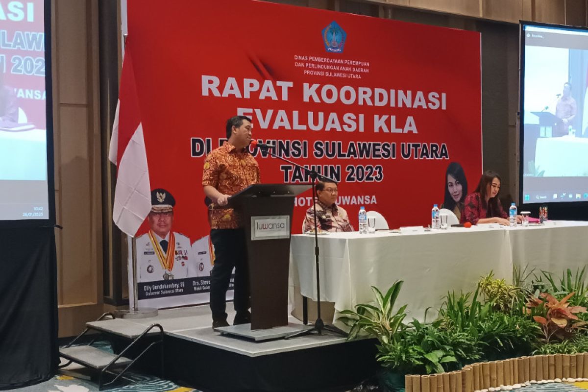 Pemprov Sulut kejar predikat provinsi layak anak