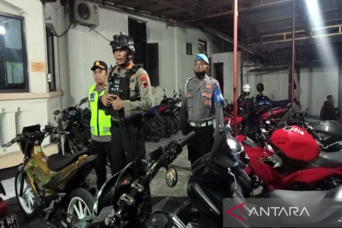 425 sepeda motor knalpot "brong" diamankan Polresta Surakarta