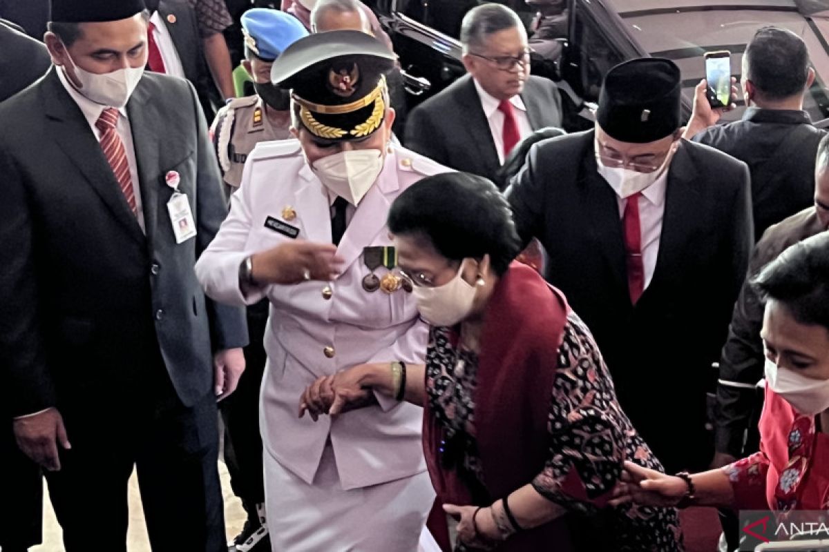 Megawati Soekarnoputri hadiri pelantikan Wali Kota  Semarang