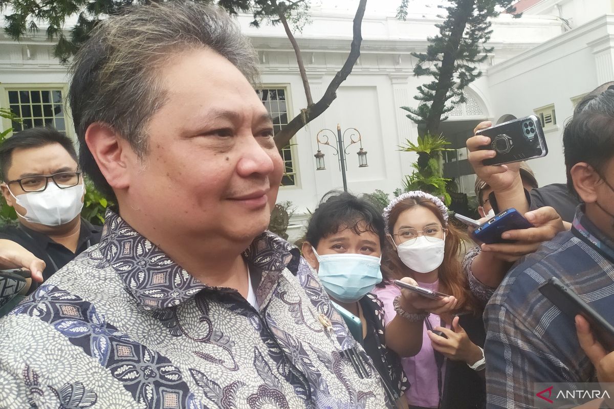 Airlangga jawab isu reshuffle: soal politik tunggu hari Rabu