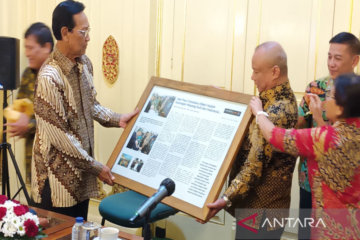 Sultan HB X siap menerima kunjungan Wakil Paus Fransiskus