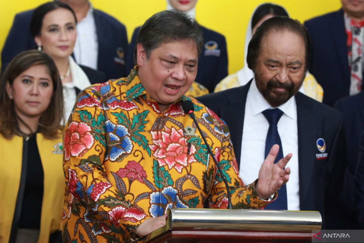 Surya Paloh menghormati keputusan Airlangga mundur dari Ketum Partai Golkar