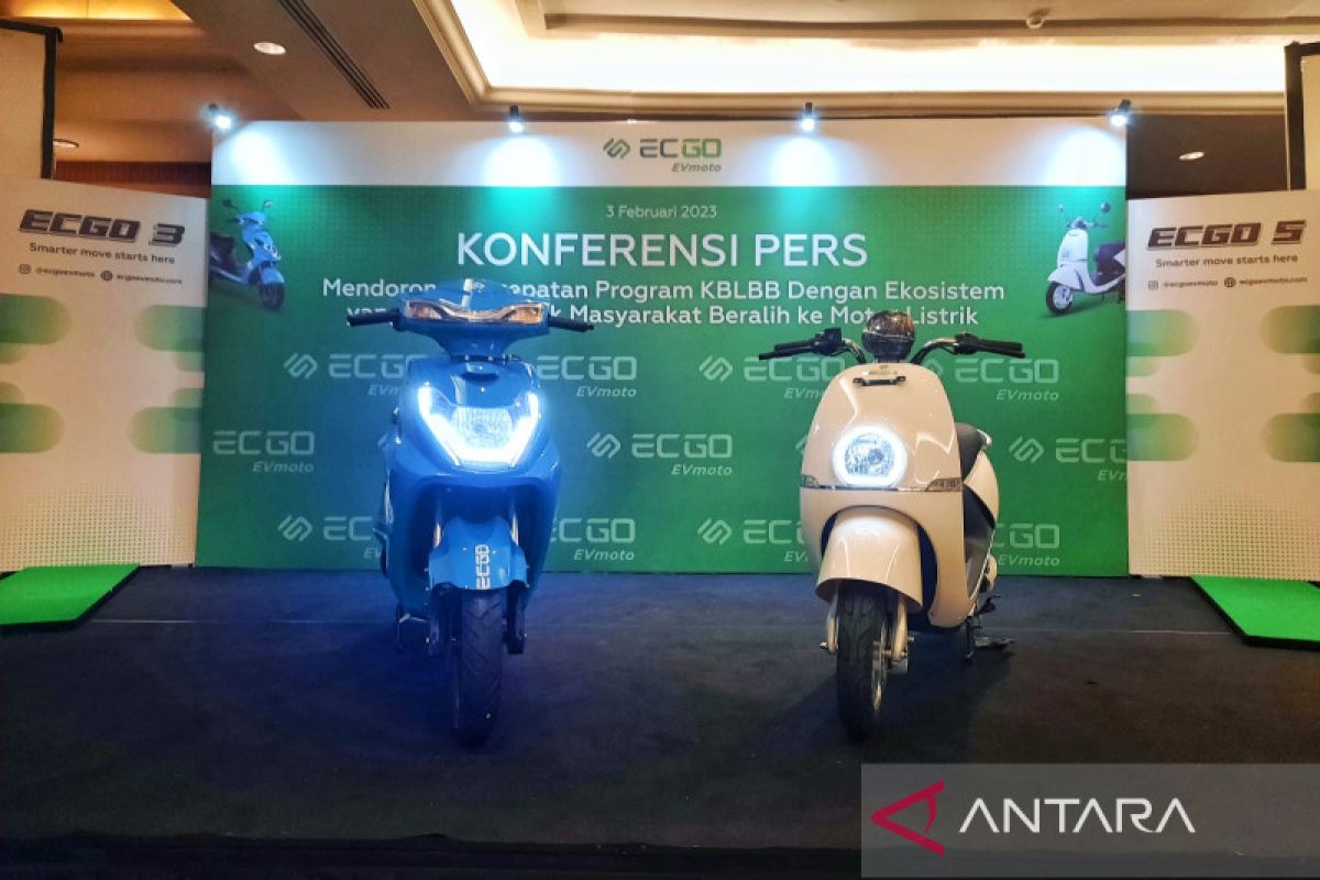 ECGO EV Moto gelontorkan subsidi sebesar Rp70 miliar