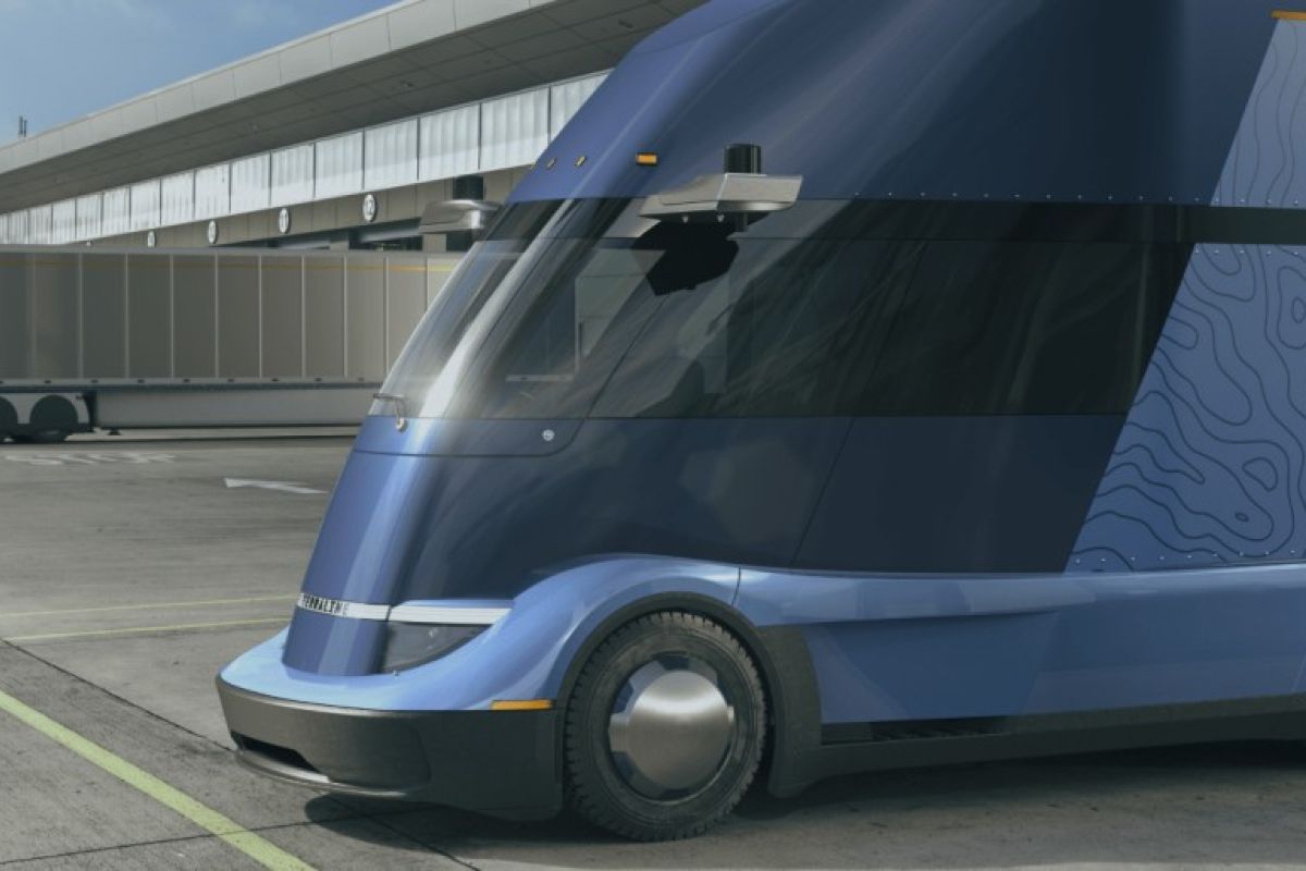 Terraline pamerkan Tangra LH1 yang siap bersaing dengan Tesla Semi