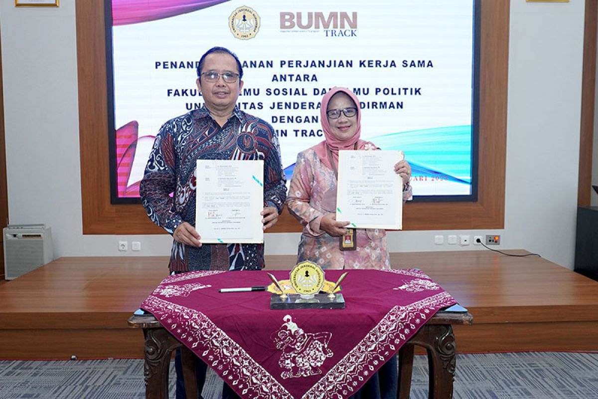 Implementasikan Tri Dharma, Unsoed dan BUMN Track jalin kerja sama