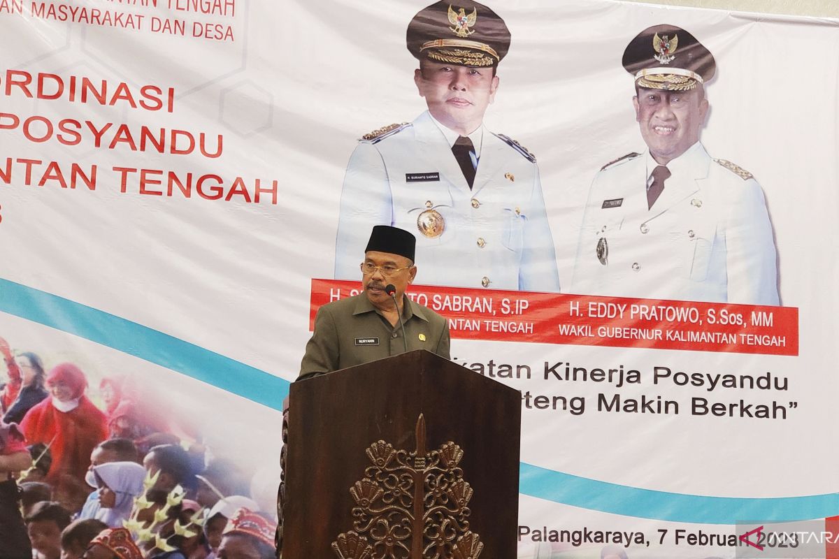 Pemprov Kalteng optimalkan peran pokjanal posyandu percepat penurunan stunting