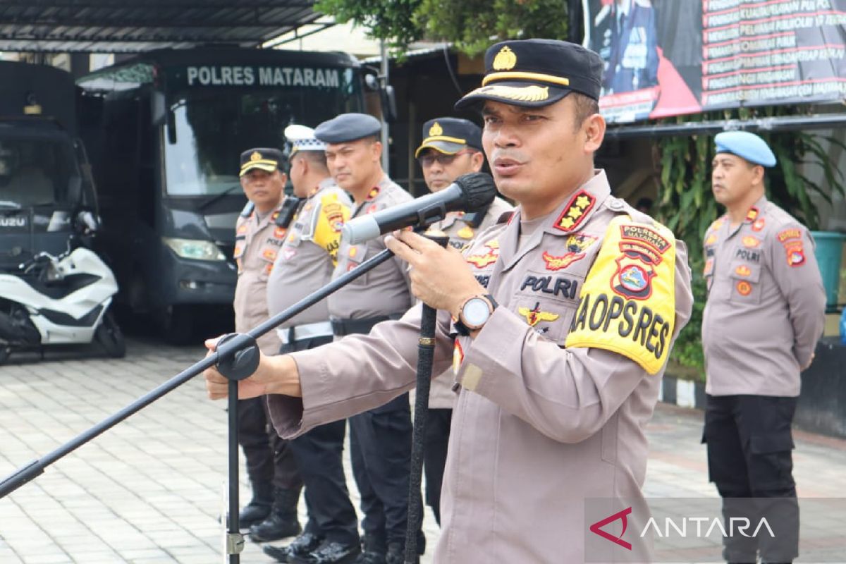 Kapolresta Mataram kerahkan personel amankan lokasi menginap Wapres RI