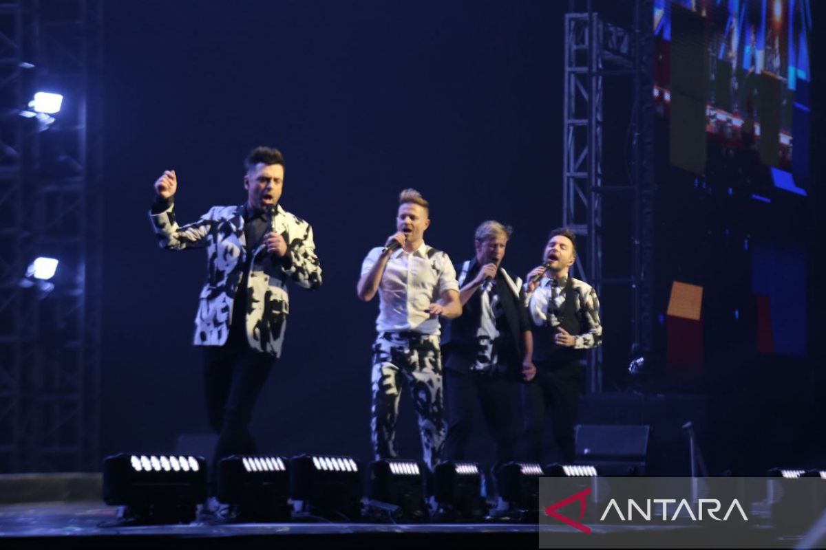 Westlife manggung ICE BSD dengan lagu-lagu legendaris