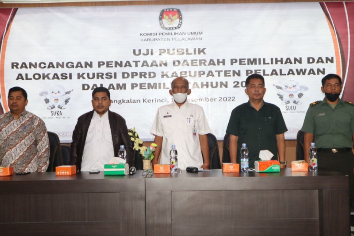 Dapil di Pelalawan saat Pemilu 2024 tetap namun kursi bertambah