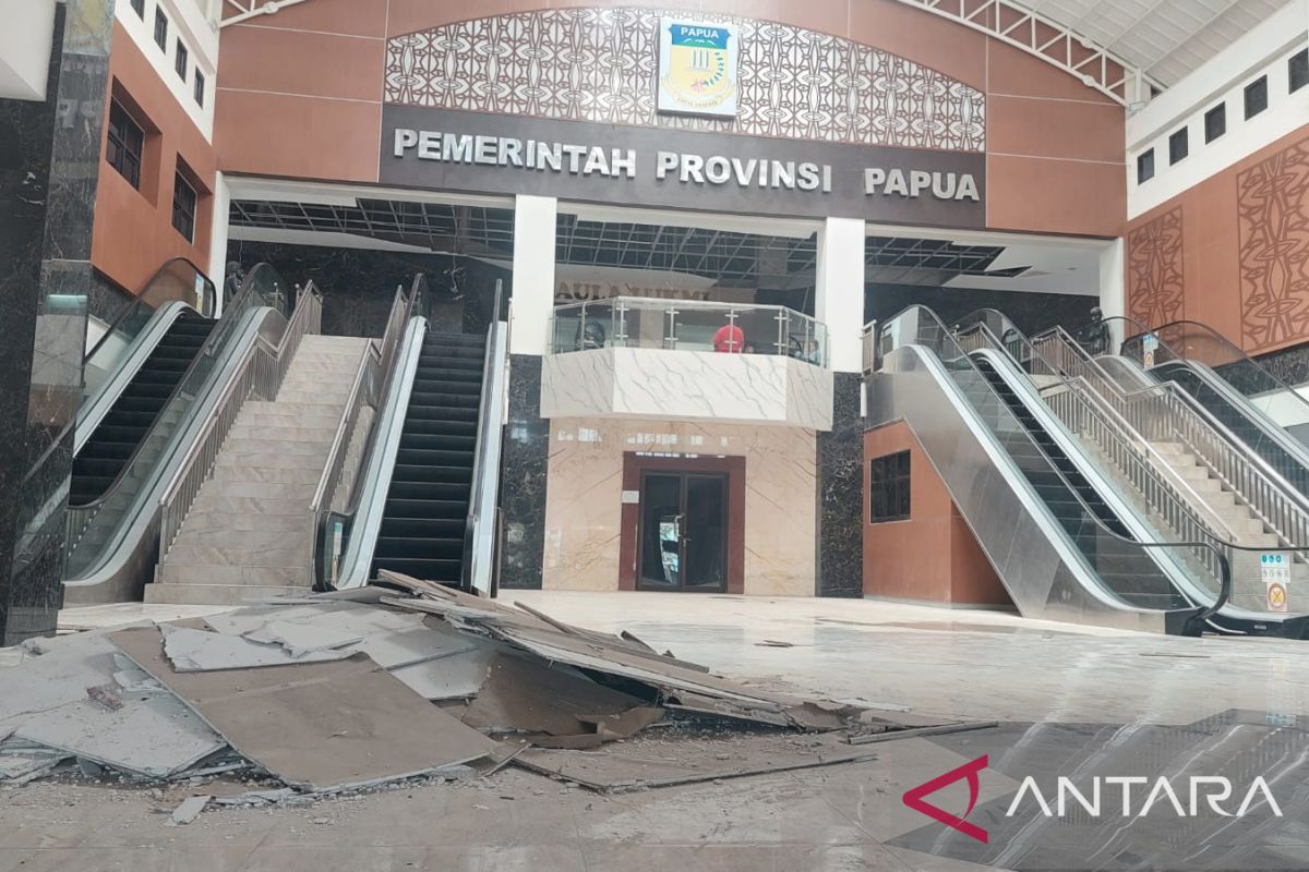 Pemprov Papua data kerusakan kantor dampak gempa bumi magnitudo 5,4