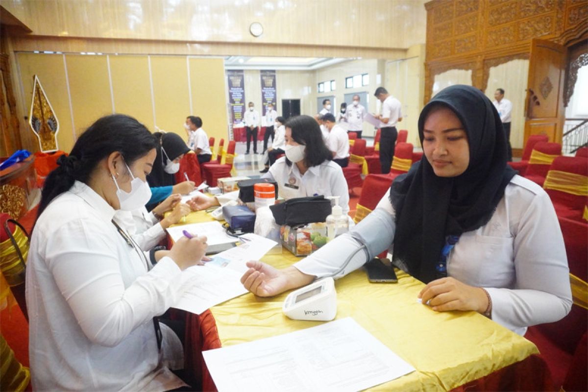 Kemenkumham Jateng gelar vaksinasi booster tahap dua