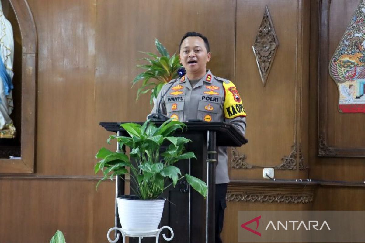 Polres Sukoharjo gelar "Minggu Curhat" di gereja