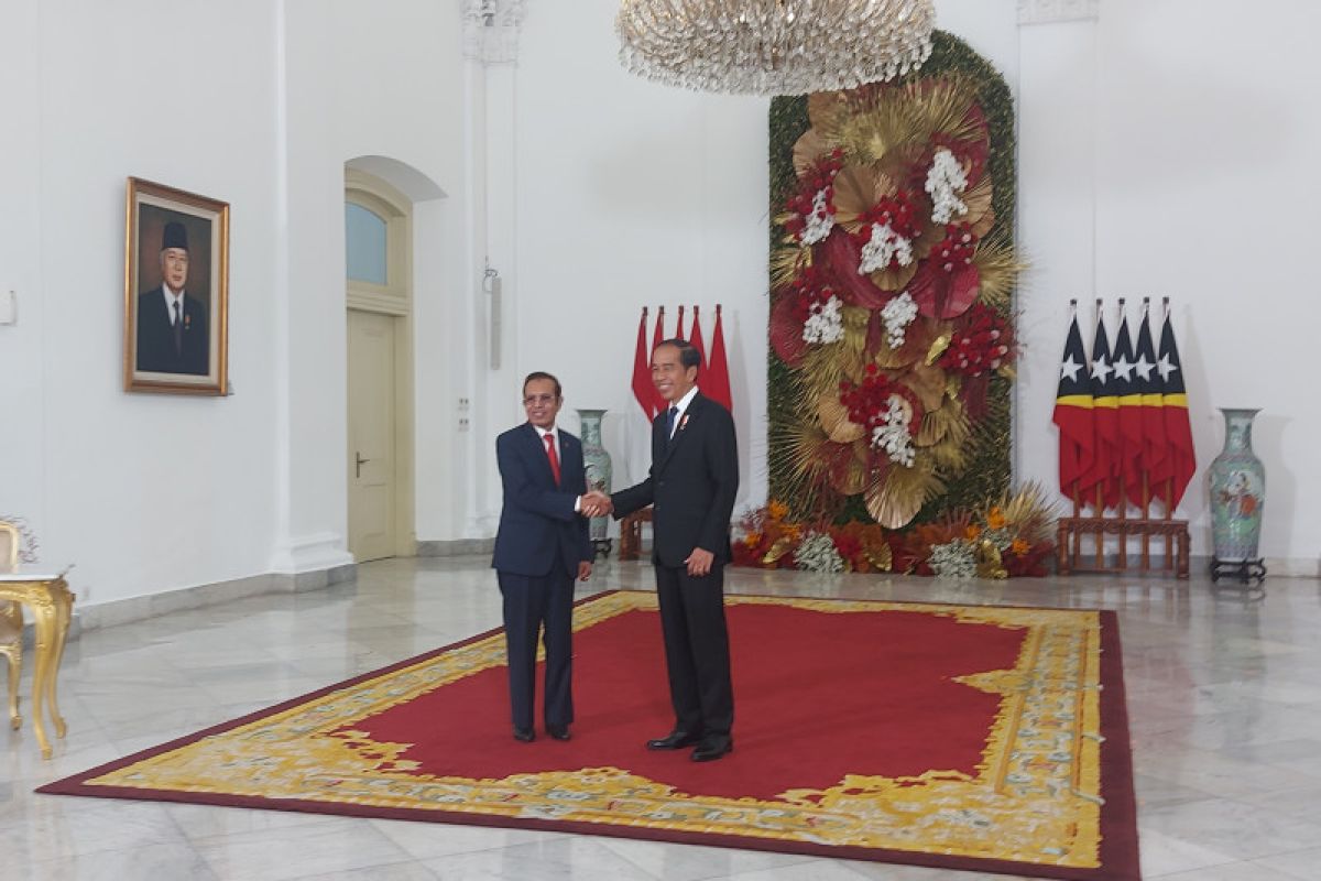 Jokowi terima kunjungan resmi PM Timor Leste di Istana Bogor