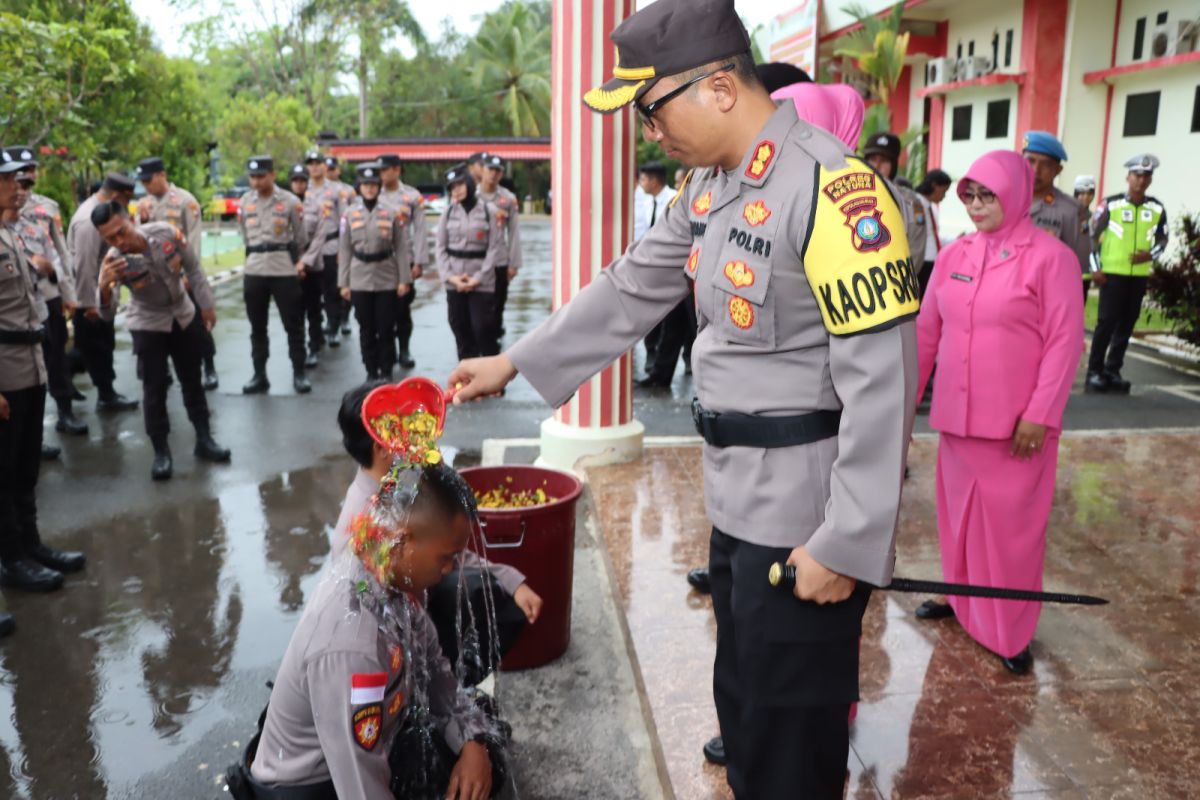 Polres Natuna terima tambahan personel 25 bintara remaja