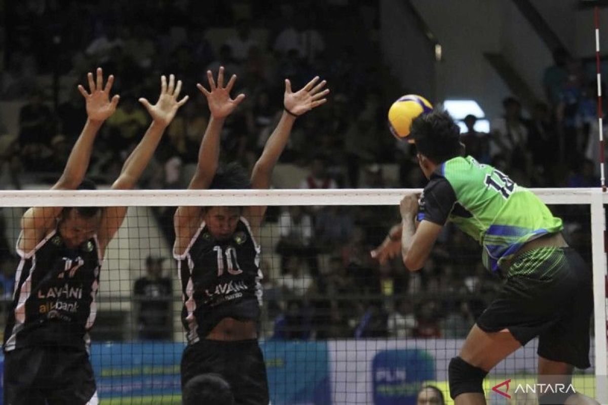 Klasemen sementara Proliga 2023 Indonesia usai putaran II seri Malang