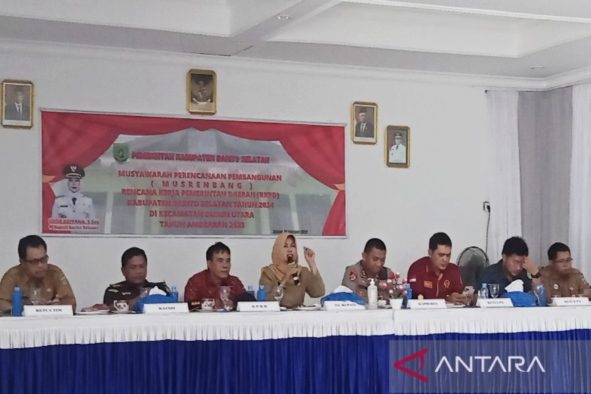 Perangkat desa di Barsel diminta bantu gugus stunting laksanakan pendataan