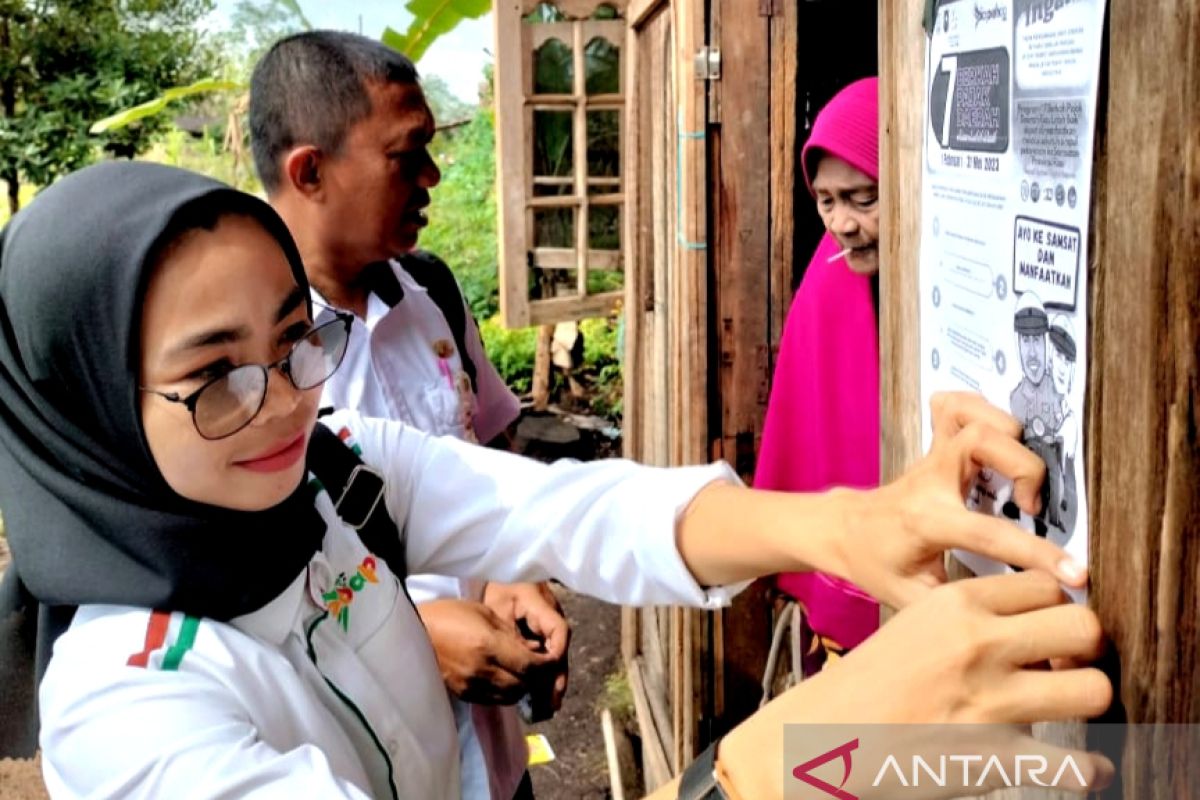 Terobos dua kecamatan jauh, Samsat Selatpanjang sosialisasi bebas denda pajak kendaraan