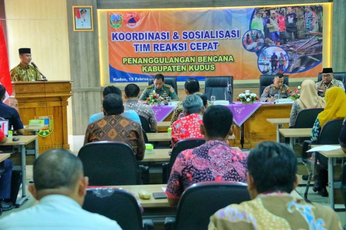 Atasi bencana, Pemkab Kudus bentuk tim reaksi cepat hingga tingkat desa