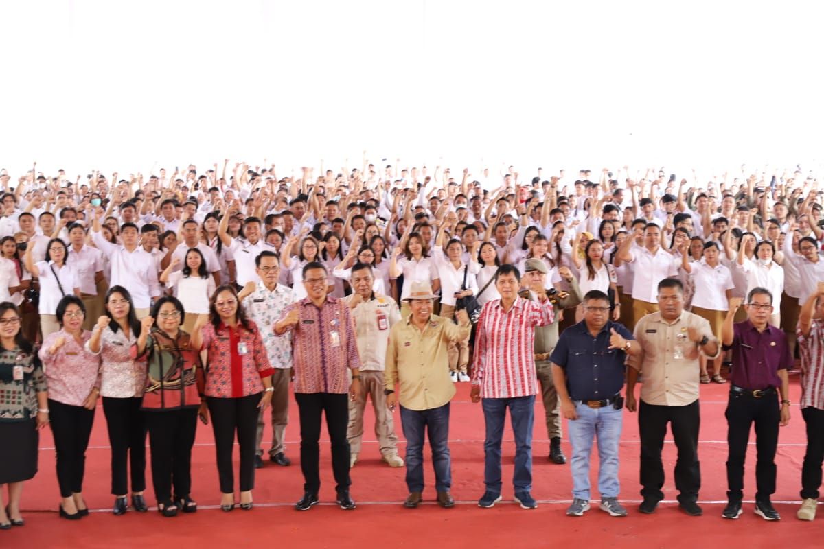 Bupati Mitra: Pengangkatan THL upaya Pemkab tekan pengangguran