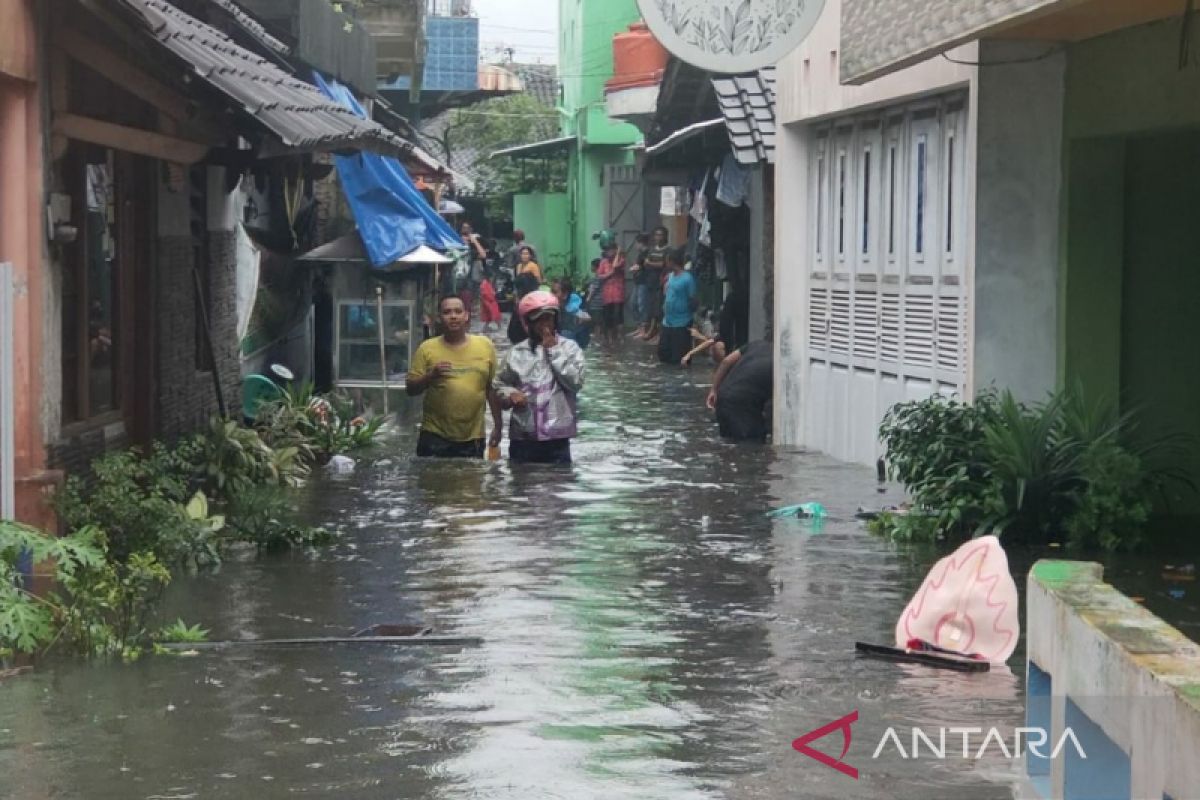 Solo banjir, sejumlah wilayah terendam