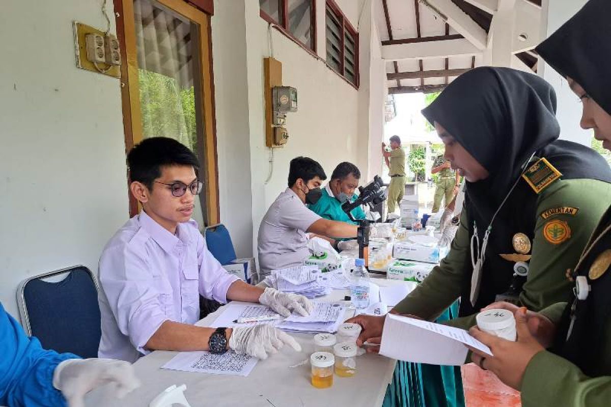 Polbangtan Kementan gelar tes urine cegah penyalahgunaan narkoba di kampus