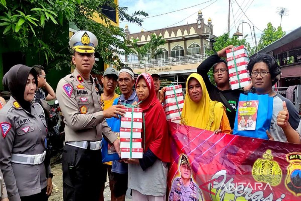 Banjir Solo, Polresta Surakarta gelar baksos