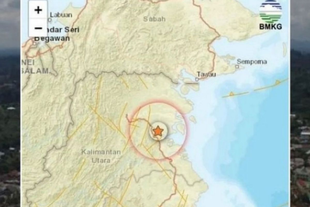 Gempa guncang Tana Tidung Kaltara