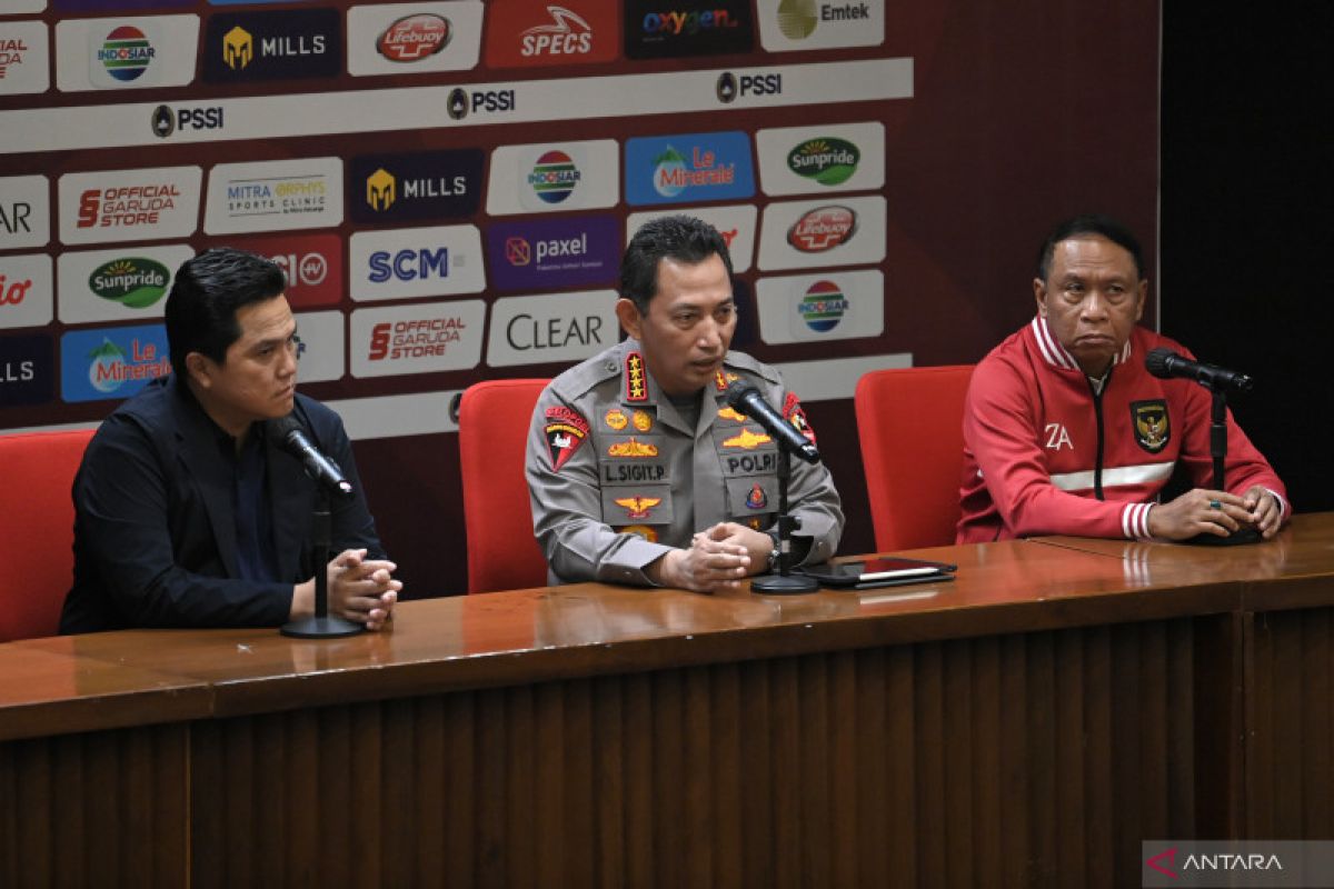 Persiapan Liga Indonesia saat ini dibahas Kapolri dan Ketum PSSI