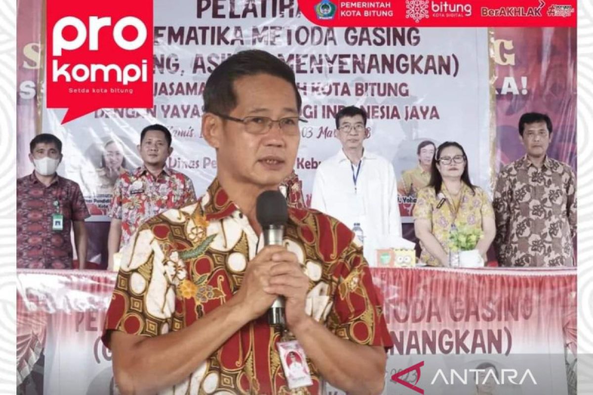 Pemkot Bitung mendukung upaya mengajar matematika lewat metode Gasing