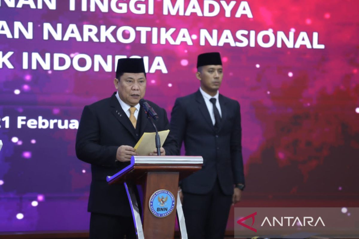 Kepala BNN lantik sestama dan deputi pemberantasan