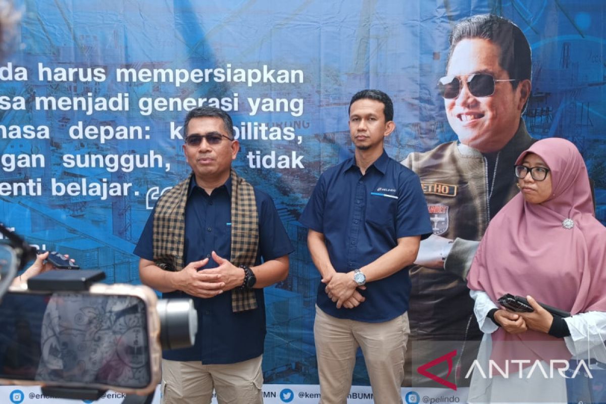 PT Pelindo Jasa Maritim motivasi siswa SMA 2 Padang agar jadi "generasi emas"