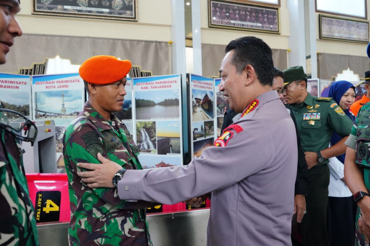 Kapolri ucapkan terima kasih kepada  Kopda Ahmad Novrizal evakuasi Kapolda Jambi