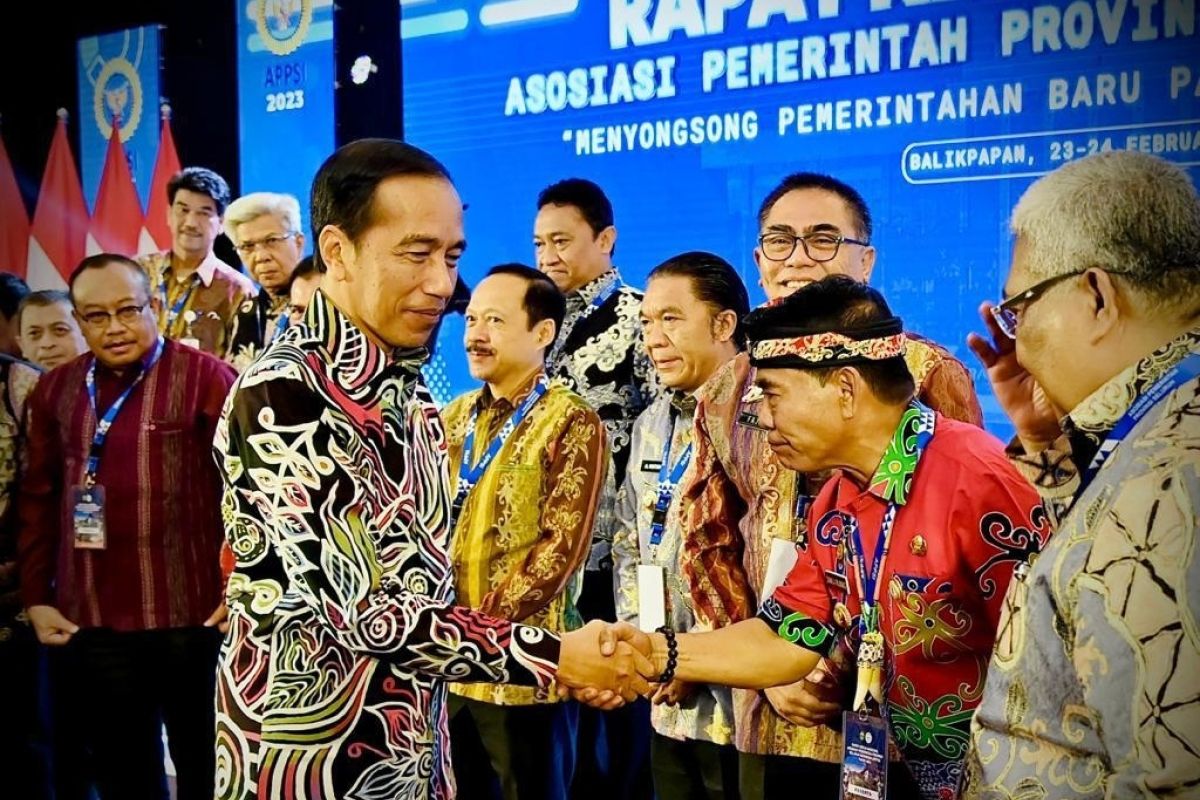 Buka Rakernas APPSI 2023, Presiden minta gubernur dorong belanja masyarakat