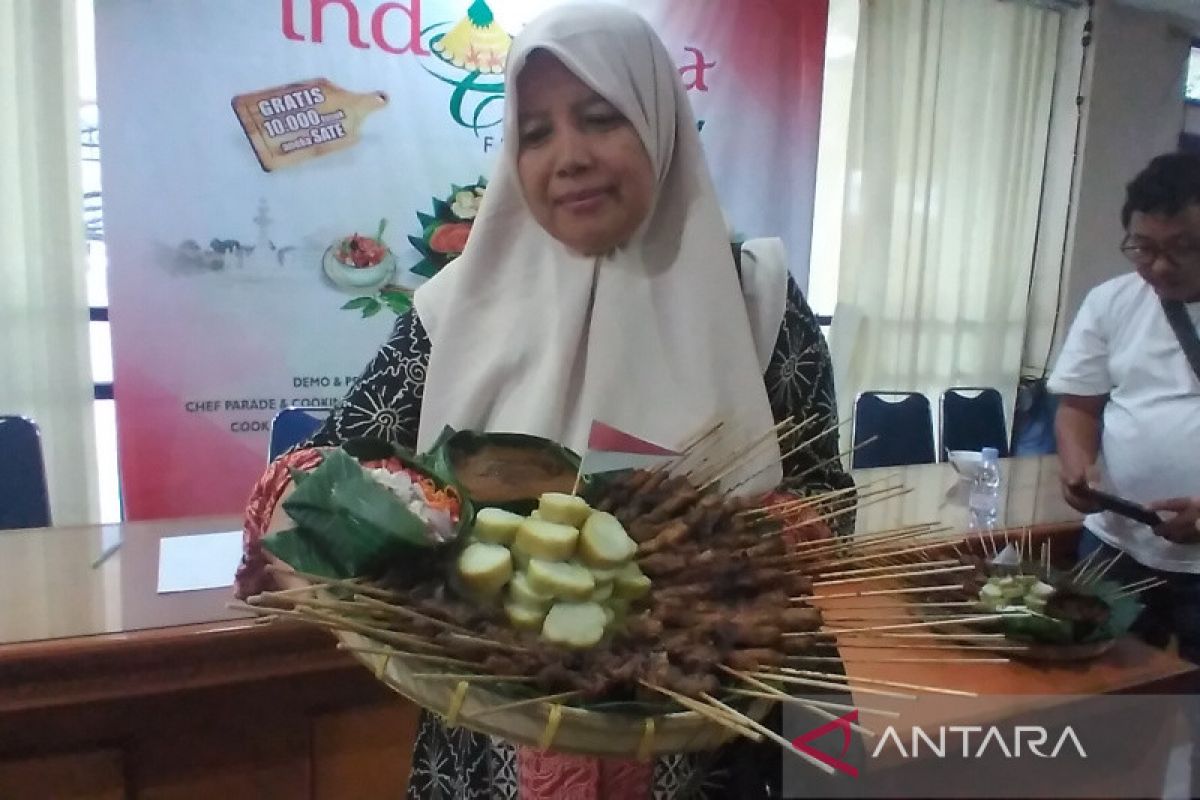 Sate jadi pilihan pada Festival Kuliner Solo 2023