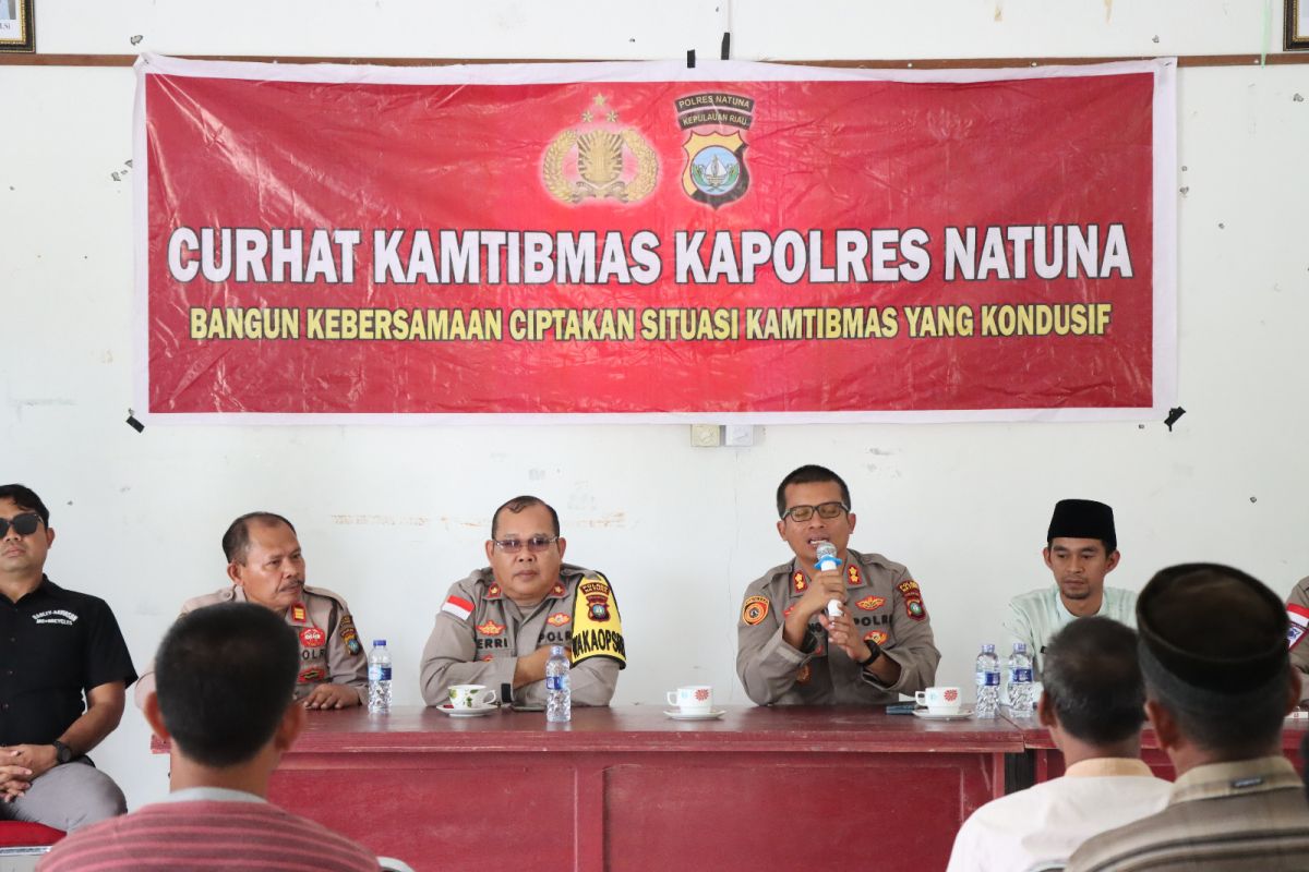 Kapolres Natuna imbau warga tidak buka lahan dengan membakar hutan