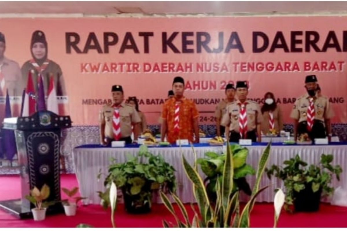 Kwarda Gerakan Pramuka NTB gelar Rakerda 2023