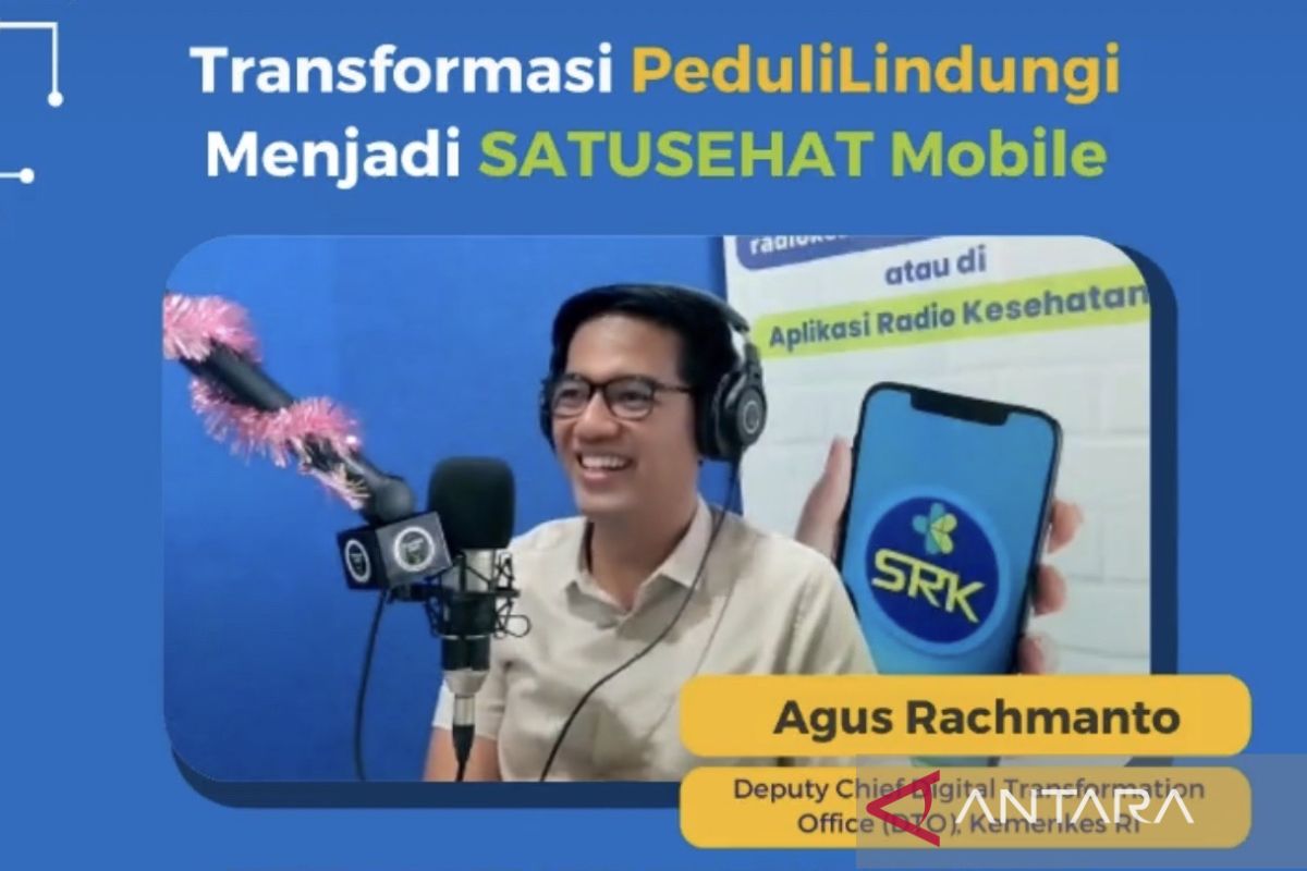 Tak perlu mengunduh ulang, PeduliLindungi otomatis berubah jadi Satu Sehat Mobile