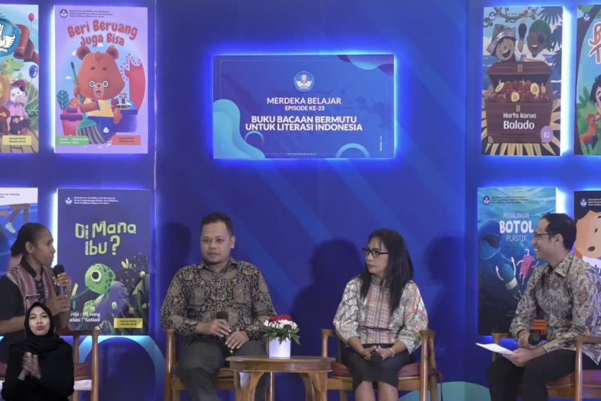 Buku bacaan bermutu tingkatkan minat baca anak sejak dini