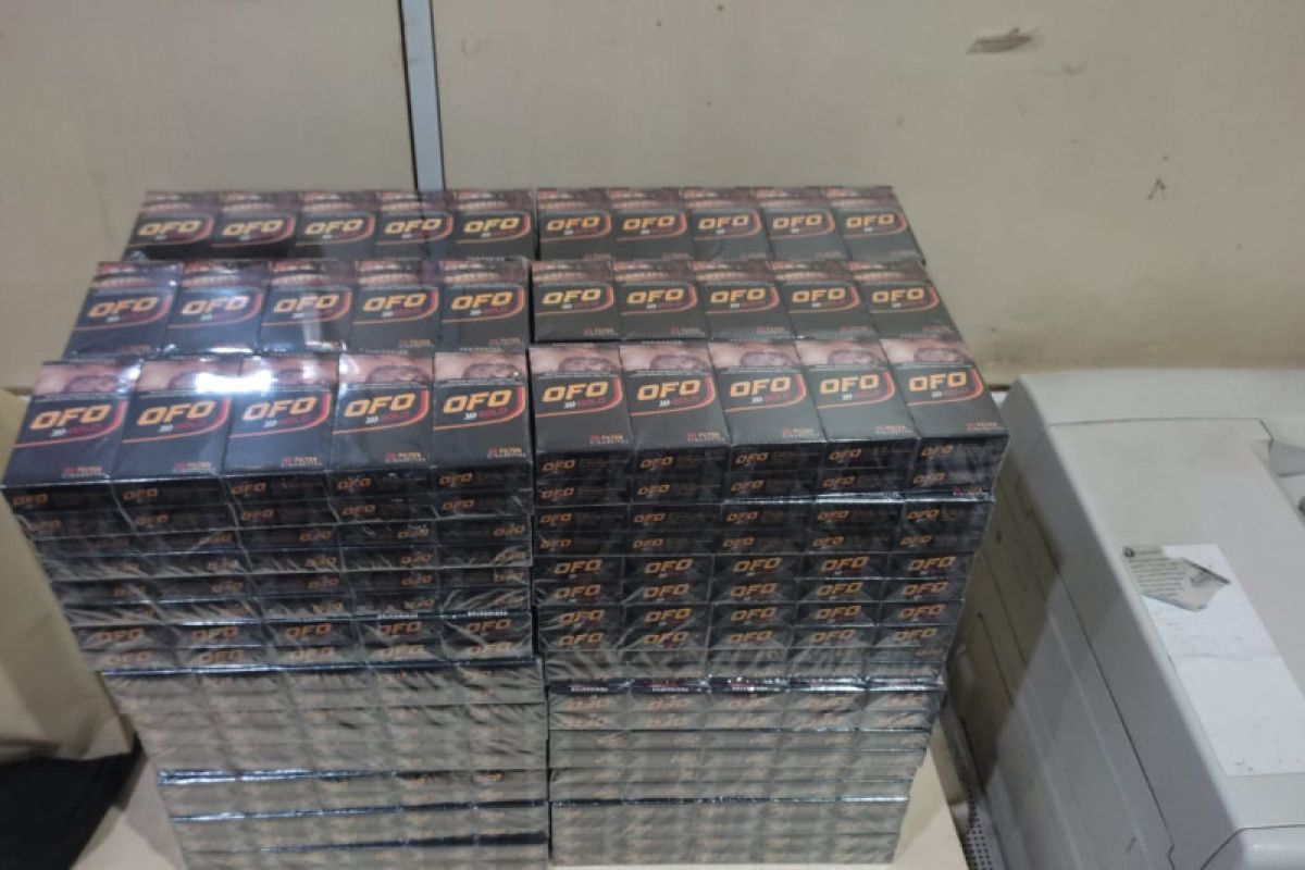 421 ribu batang rokok ilegal disita Bea Cukai  Batam