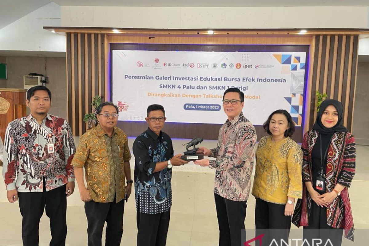 BEI tambah dua Galeri Investasi di Sulawesi Tengah