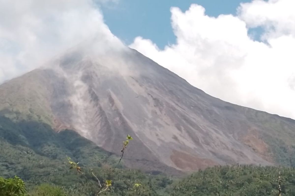 Lima desa di Sitaro rawan dampak awan panas Gunung Karangetang